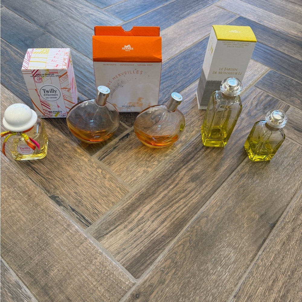 Hermès Empty Bottle Perfume Collection